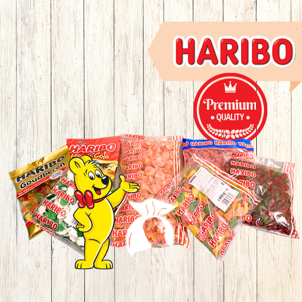 Grootverpakking Haribo snoep 27kg
