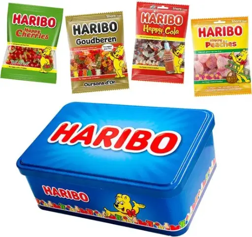 Haribo Happy Heroes candy collection box - 350g